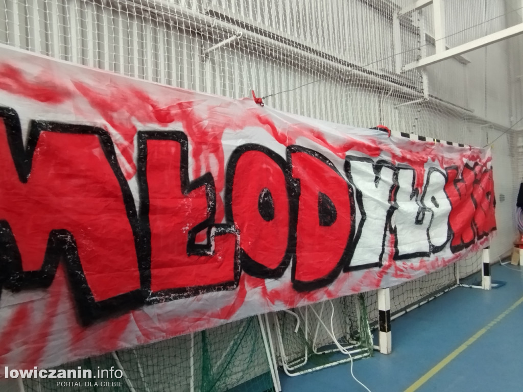 Spotkanie piłkarzy Widzewa z uczniami SP 7