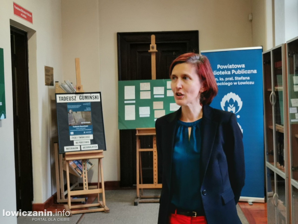 Wystawa o Tadeuszu Gumińskim w PBP w Łowiczu