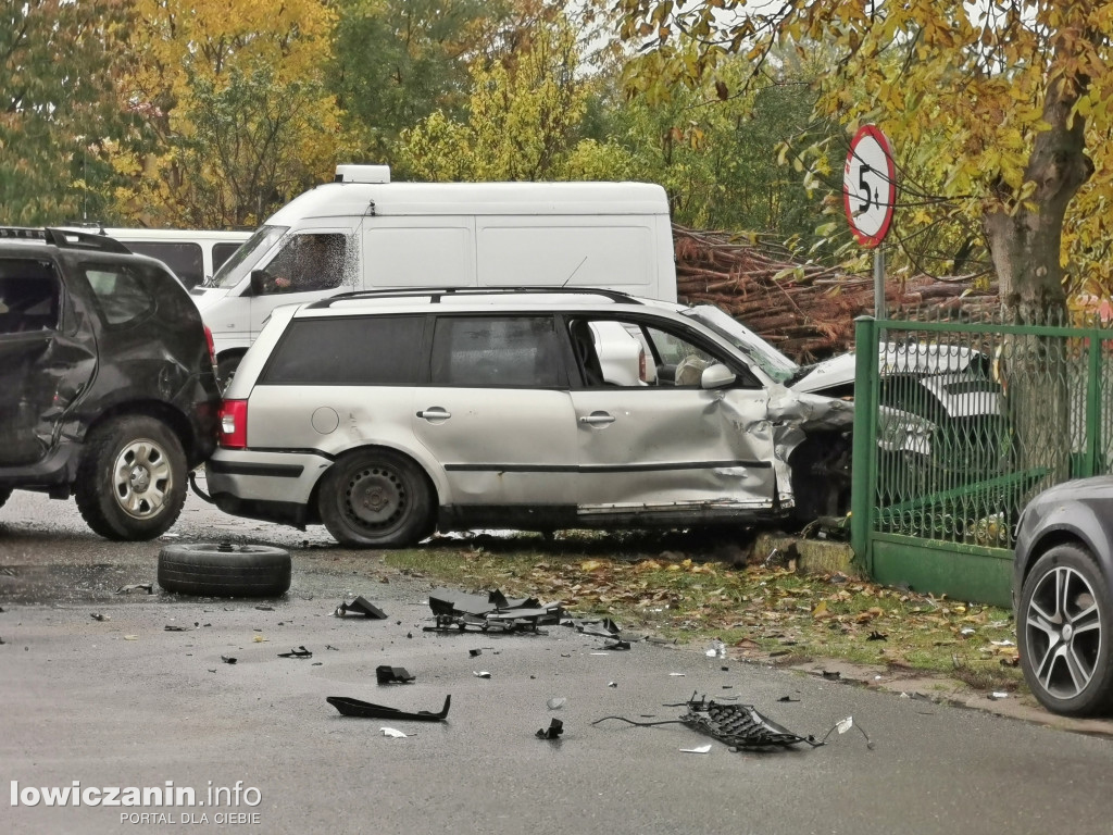Wypadek pod Łowiczem