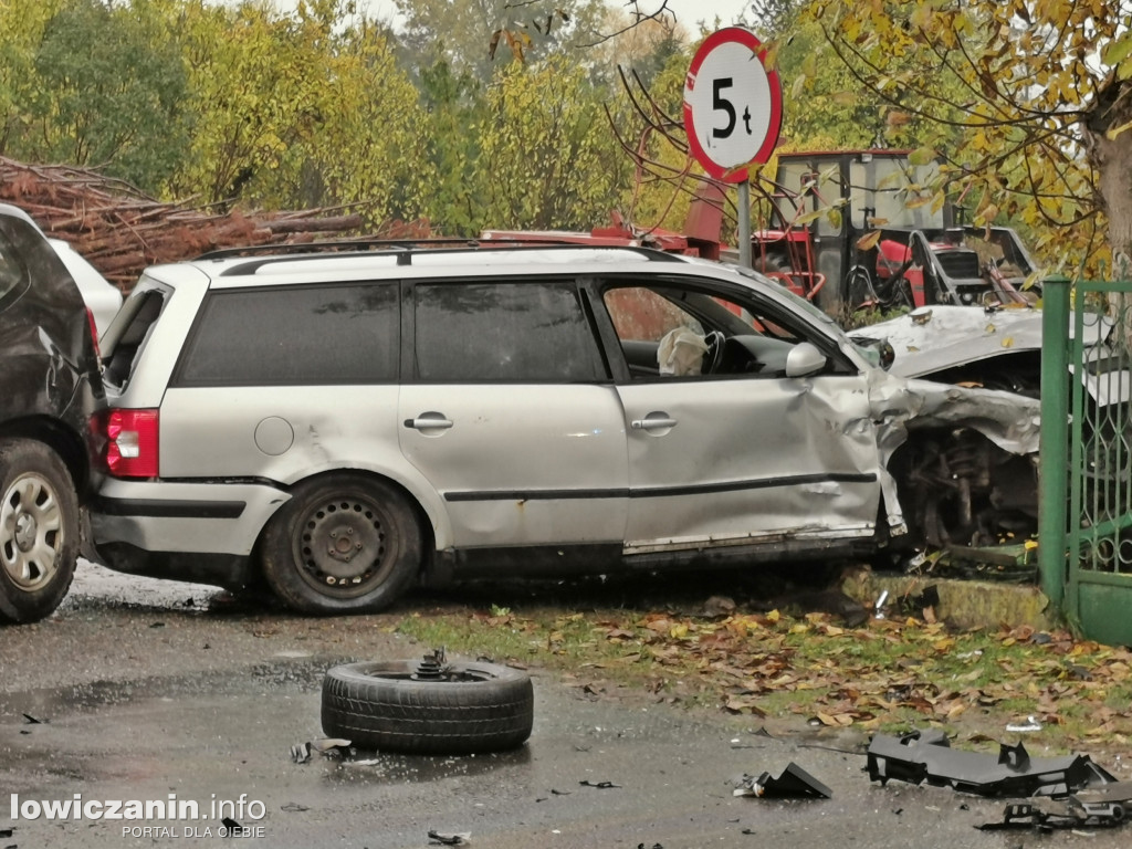 Wypadek pod Łowiczem