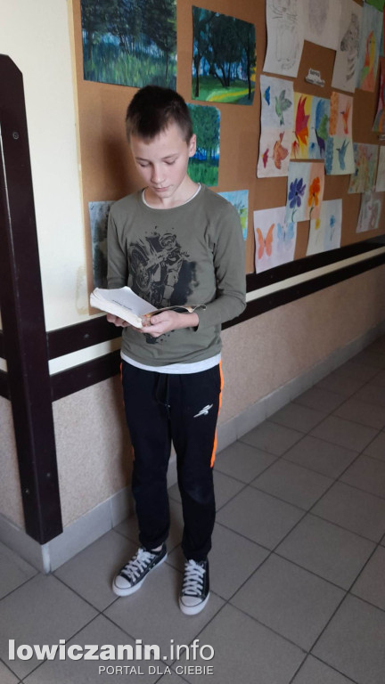 „Przerwa na czytanie”  w SP Łaguszew