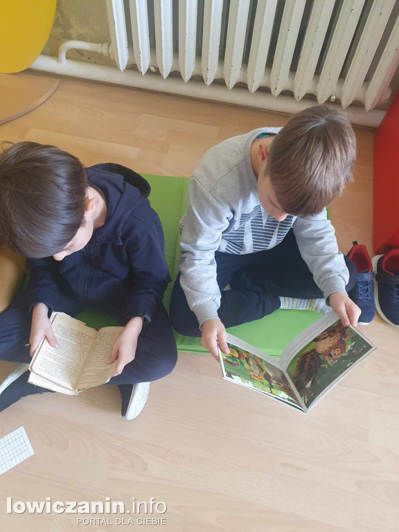 „Przerwa na czytanie”  w SP Łaguszew