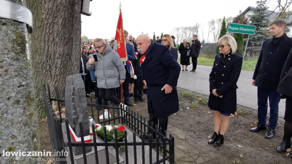 Uroczystości patriotyczne w Popowie Głowieńskim