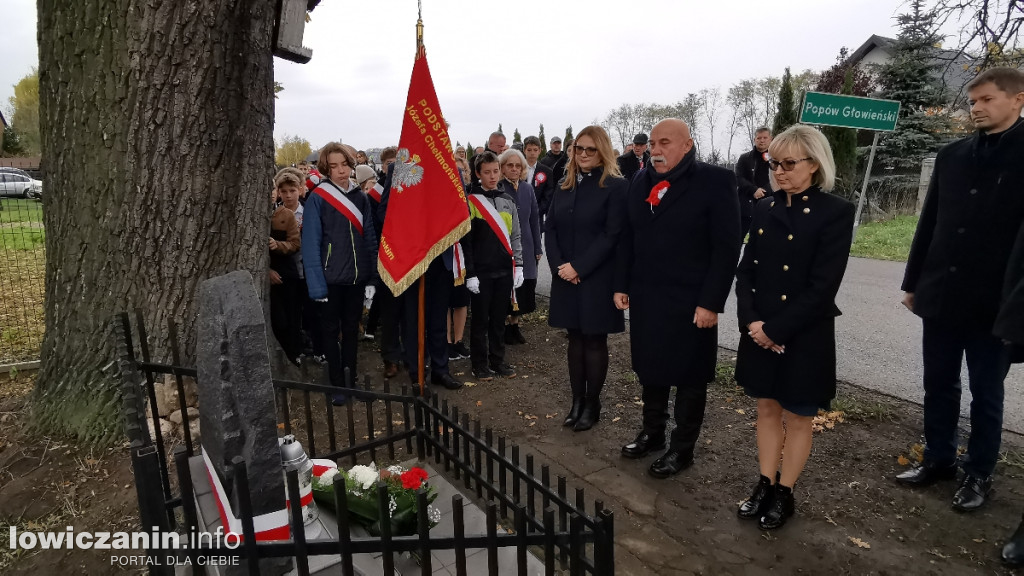 Uroczystości patriotyczne w Popowie Głowieńskim
