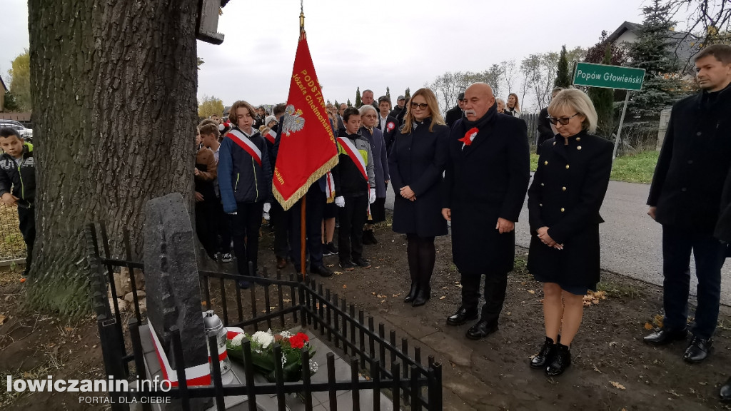 Uroczystości patriotyczne w Popowie Głowieńskim