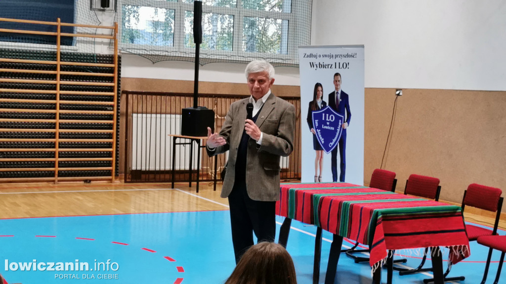 Marek Belka w Łowiczu