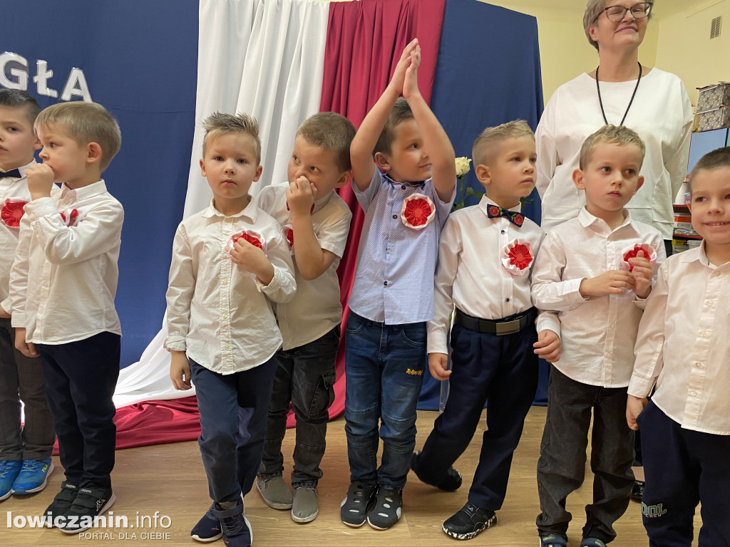 Dzień Niepodległości w Przedszkolu nr 5 w Łowiczu