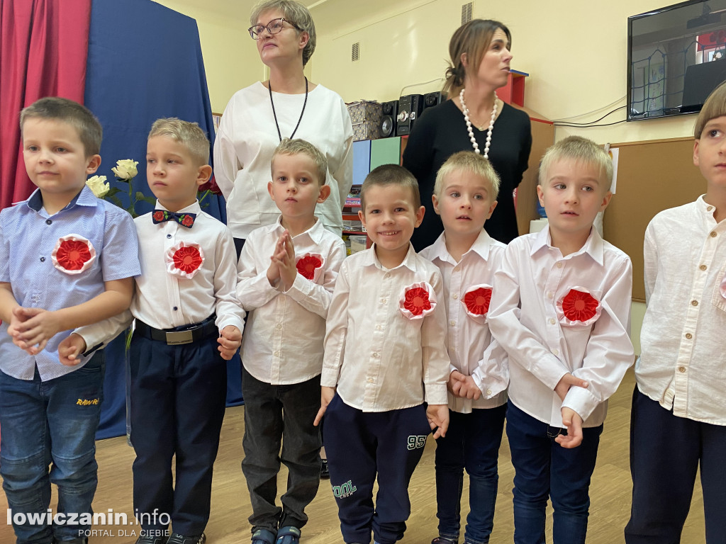 Dzień Niepodległości w Przedszkolu nr 5 w Łowiczu