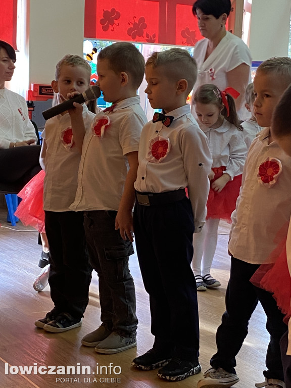 Dzień Niepodległości w Przedszkolu nr 5 w Łowiczu