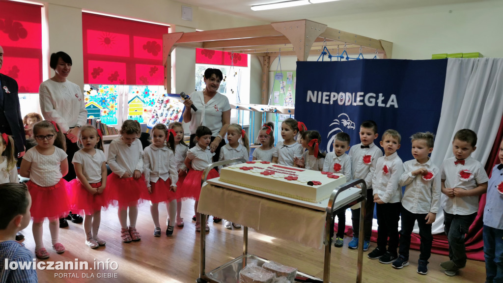 Dzień Niepodległości w Przedszkolu nr 5 w Łowiczu