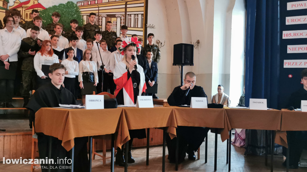 105. rocznica odzyskania przez Polskę Niepodległości i święto szkoły ZST w Łowiczu