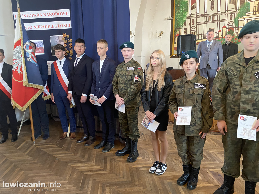 105. rocznica odzyskania przez Polskę Niepodległości i święto szkoły ZST w Łowiczu