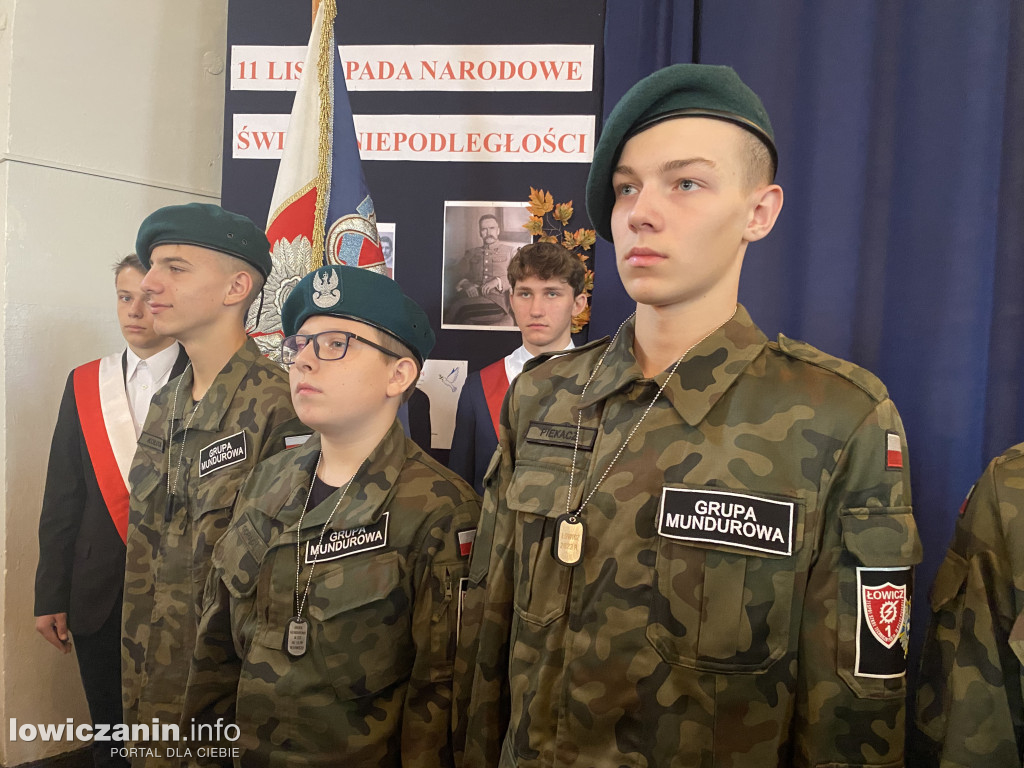 105. rocznica odzyskania przez Polskę Niepodległości i święto szkoły ZST w Łowiczu
