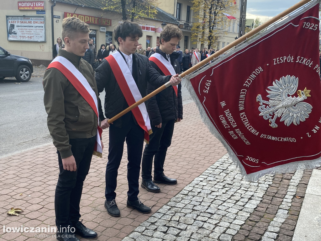 105. rocznica odzyskania przez Polskę Niepodległości i święto szkoły ZST w Łowiczu