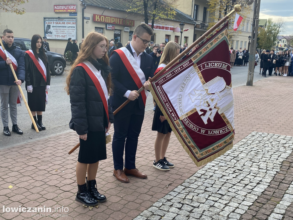 105. rocznica odzyskania przez Polskę Niepodległości i święto szkoły ZST w Łowiczu