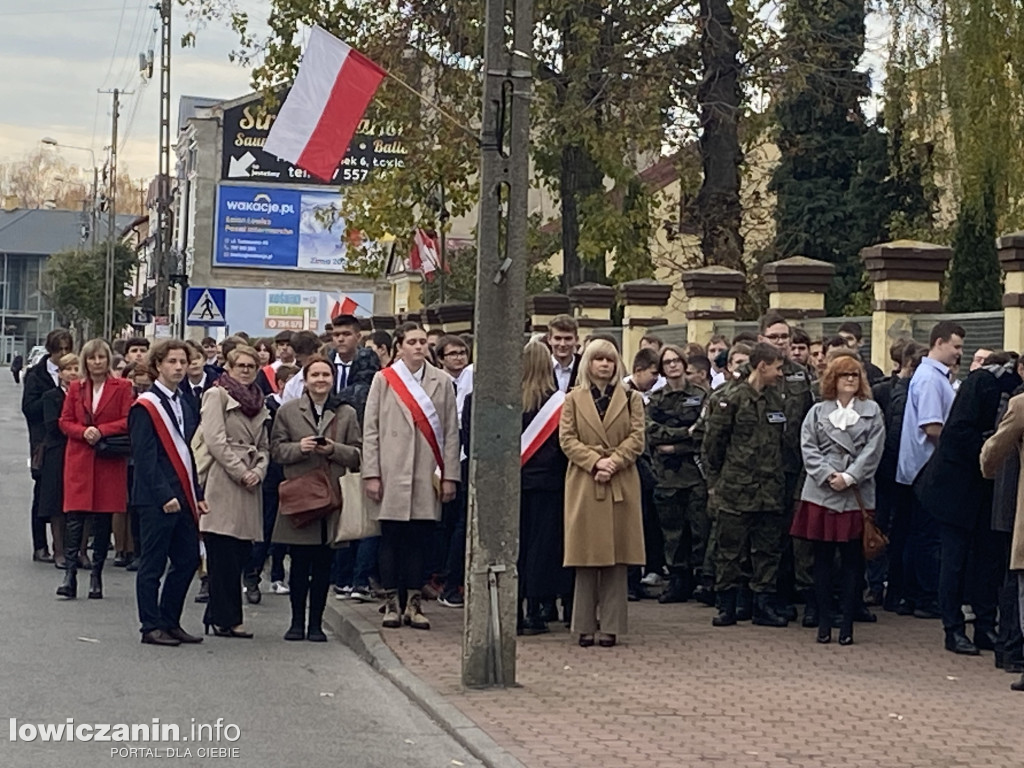 105. rocznica odzyskania przez Polskę Niepodległości i święto szkoły ZST w Łowiczu
