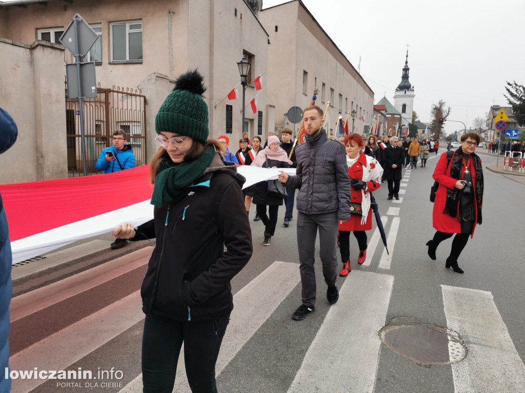 Procesja z relikwiami św. Wiktorii w Łowiczu