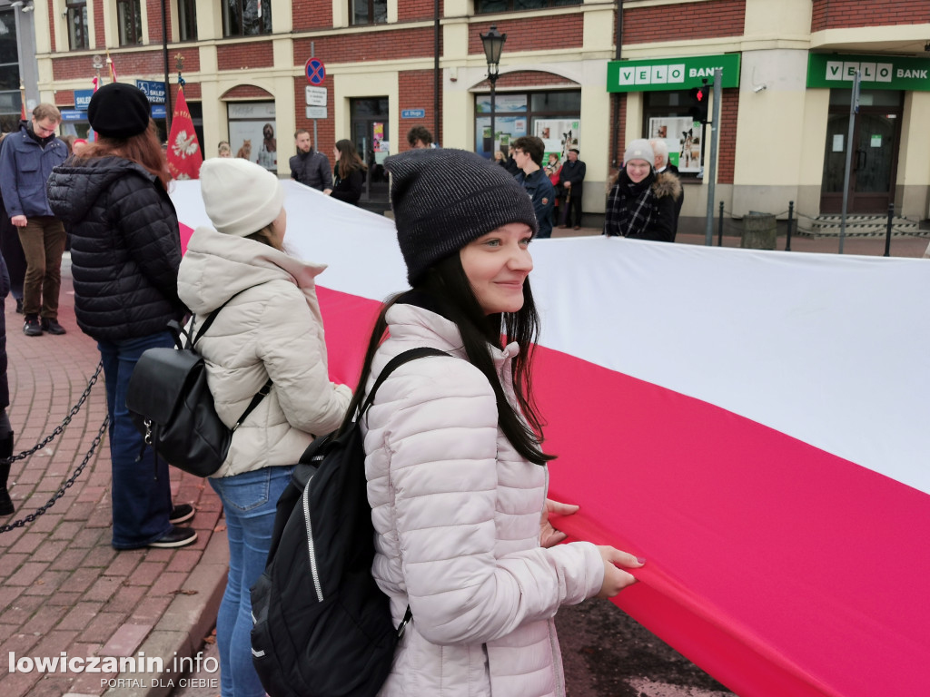 Procesja z relikwiami św. Wiktorii w Łowiczu