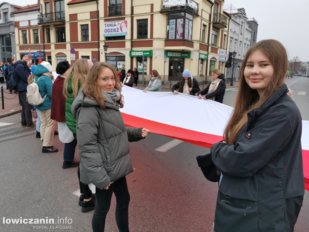 Procesja z relikwiami św. Wiktorii w Łowiczu