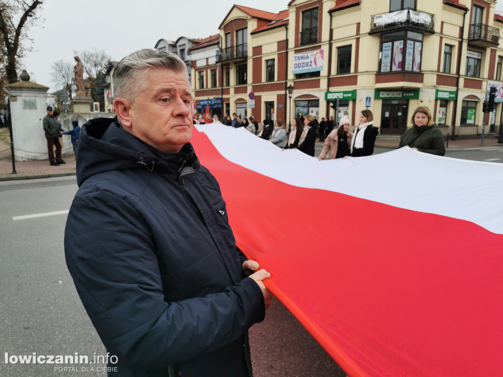 Procesja z relikwiami św. Wiktorii w Łowiczu