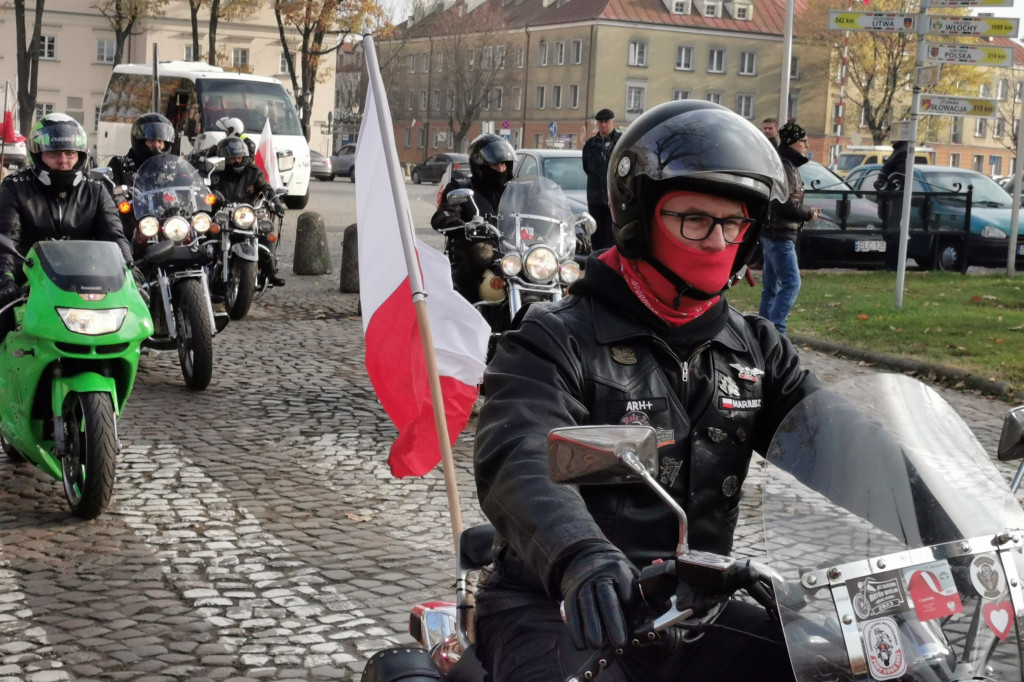 Łowicka Parada Motocyklowa Szlakiem Niepodległości