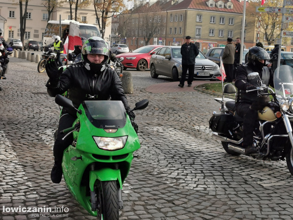 Łowicka Parada Motocyklowa Szlakiem Niepodległości