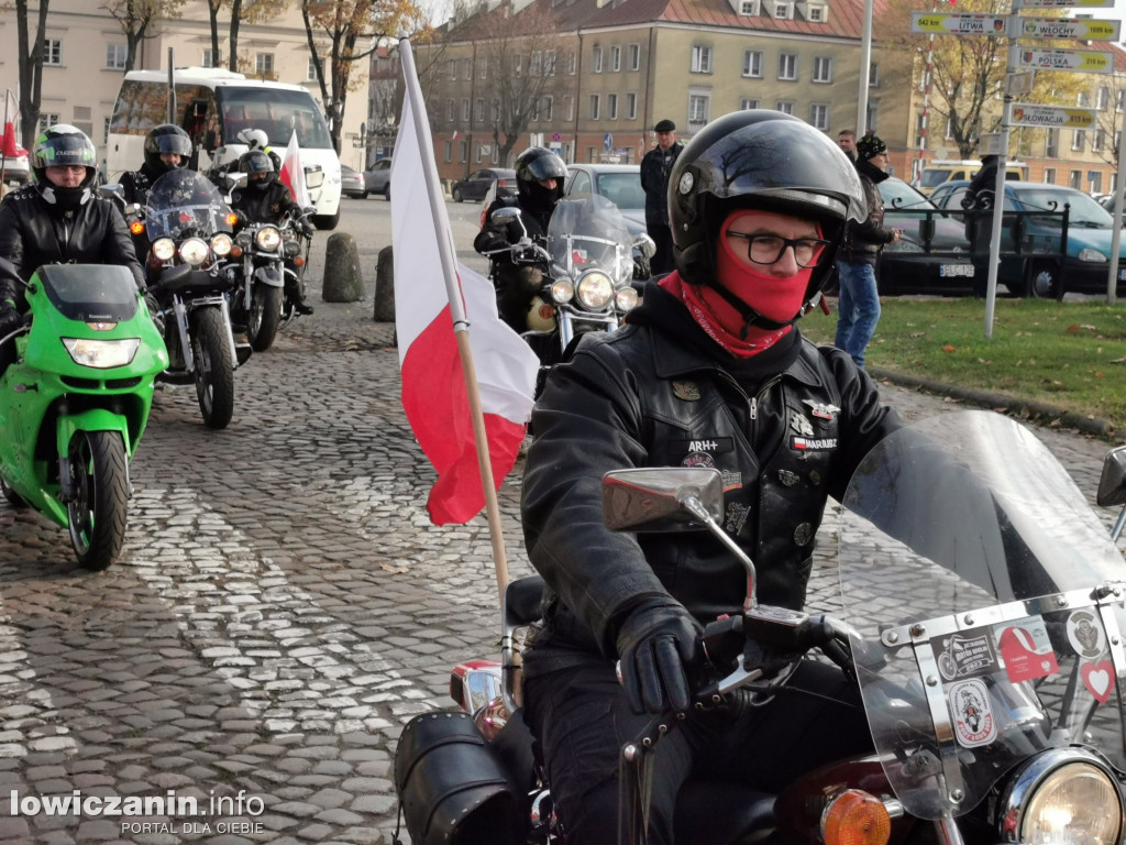 Łowicka Parada Motocyklowa Szlakiem Niepodległości