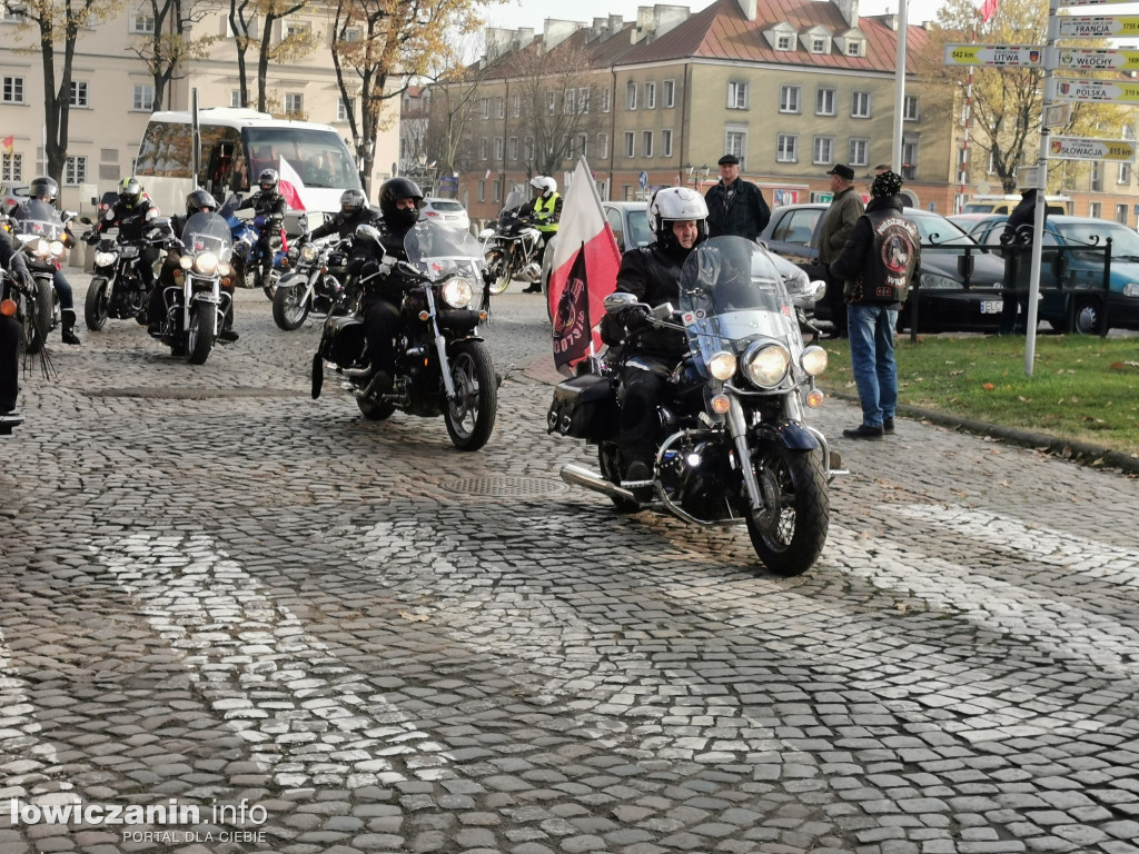 Łowicka Parada Motocyklowa Szlakiem Niepodległości