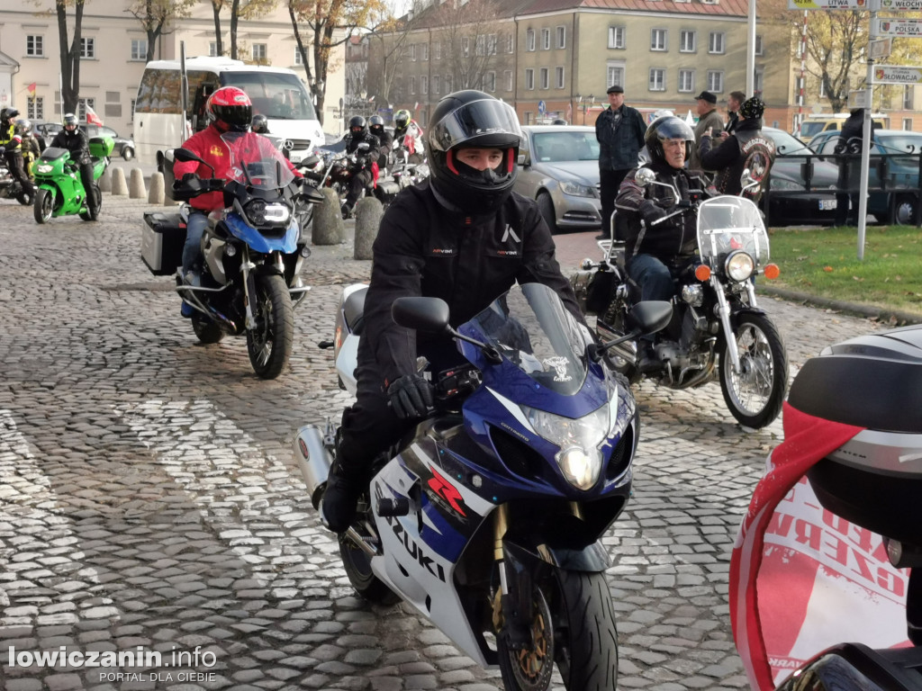 Łowicka Parada Motocyklowa Szlakiem Niepodległości