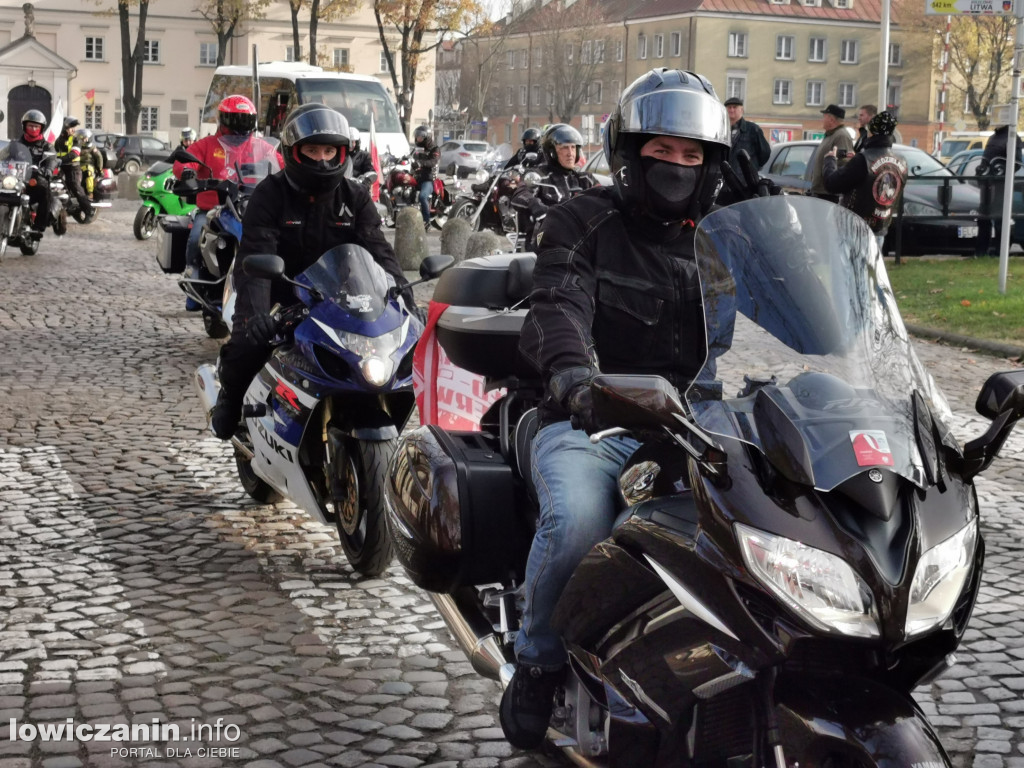 Łowicka Parada Motocyklowa Szlakiem Niepodległości
