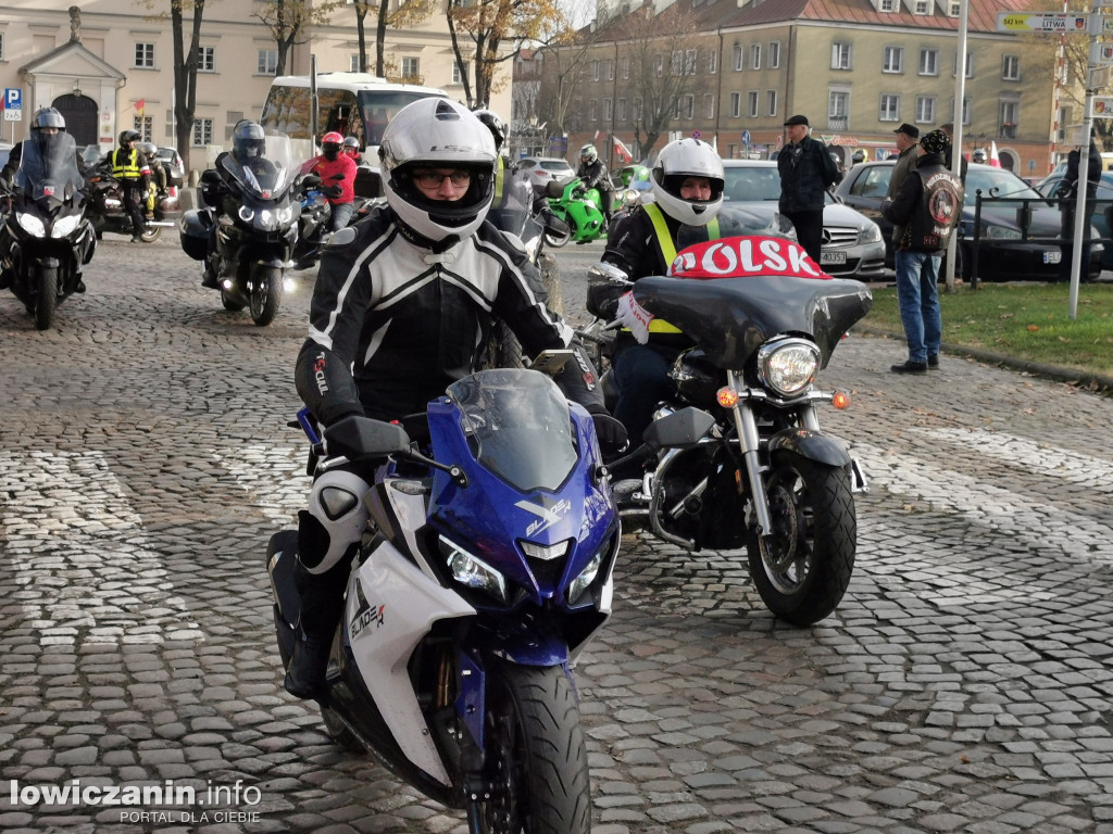 Łowicka Parada Motocyklowa Szlakiem Niepodległości