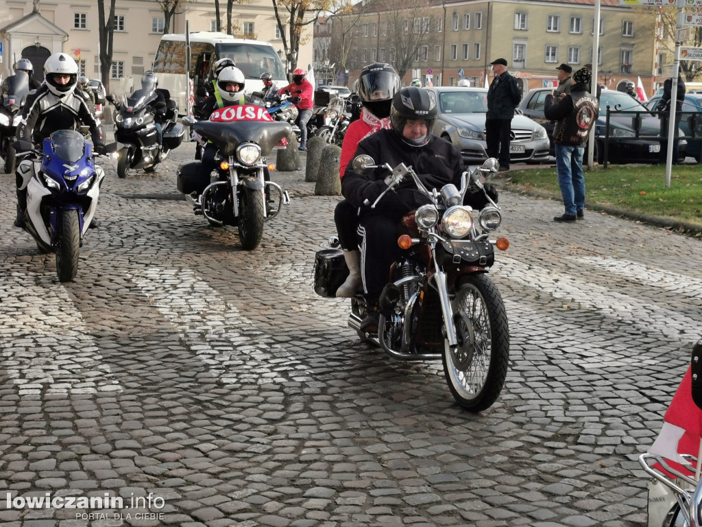 Łowicka Parada Motocyklowa Szlakiem Niepodległości