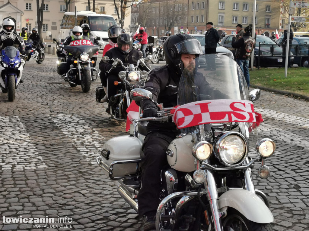 Łowicka Parada Motocyklowa Szlakiem Niepodległości