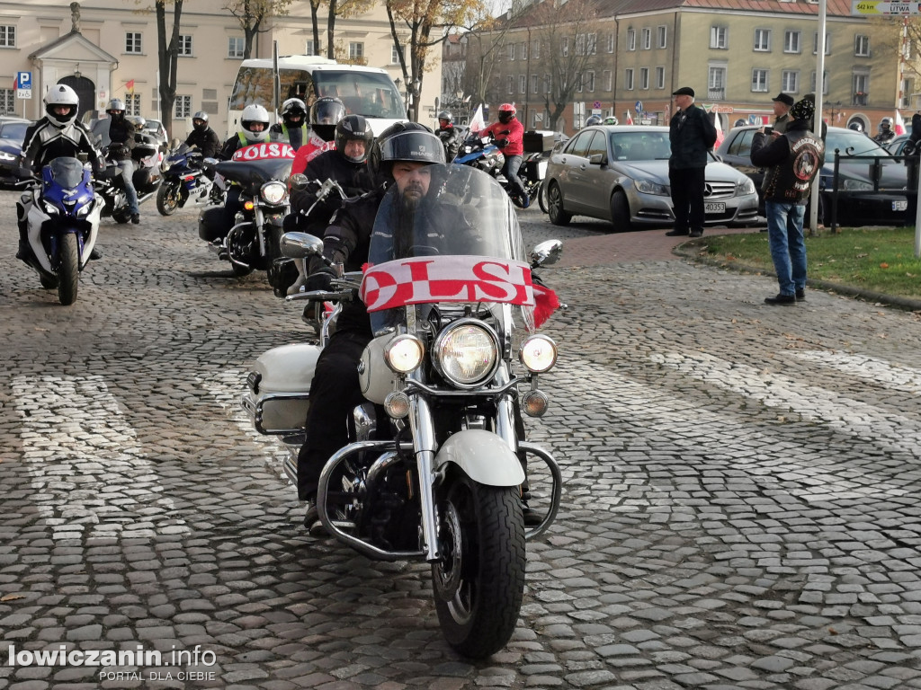 Łowicka Parada Motocyklowa Szlakiem Niepodległości