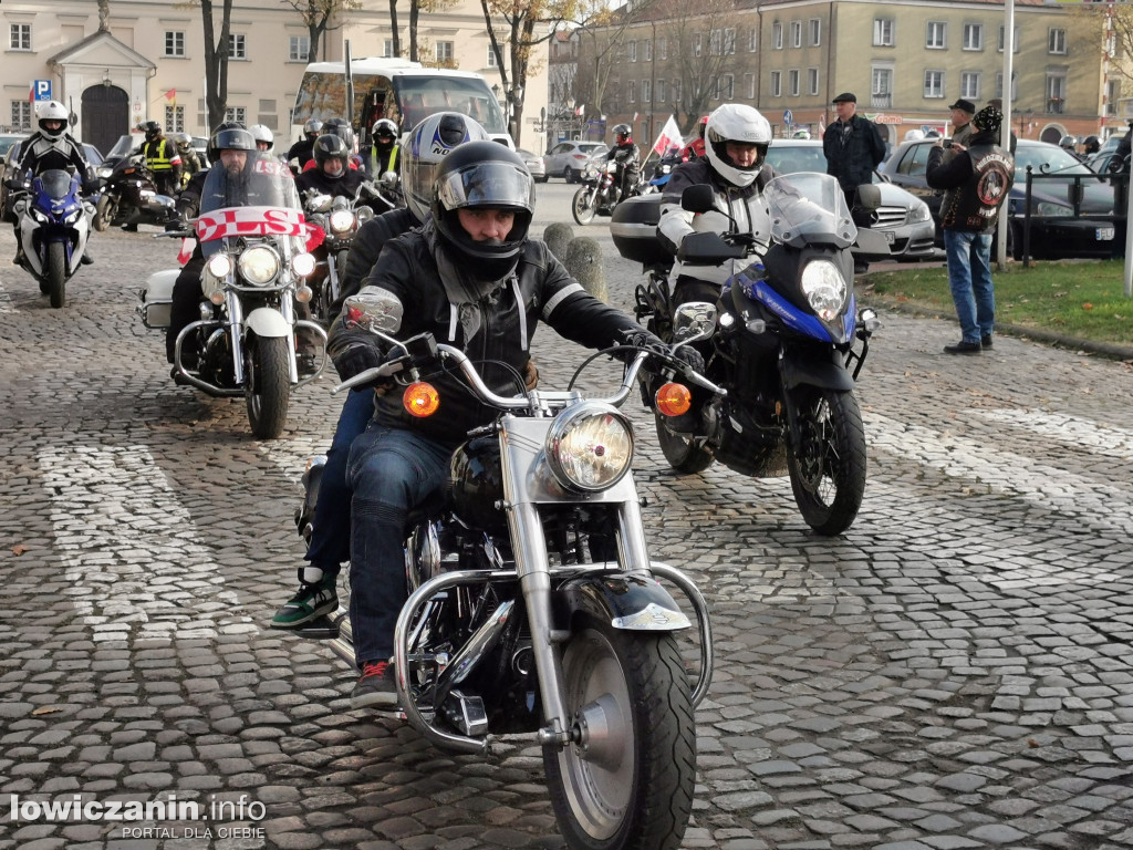 Łowicka Parada Motocyklowa Szlakiem Niepodległości