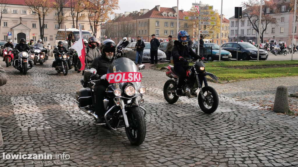 Łowicka Parada Motocyklowa Szlakiem Niepodległości