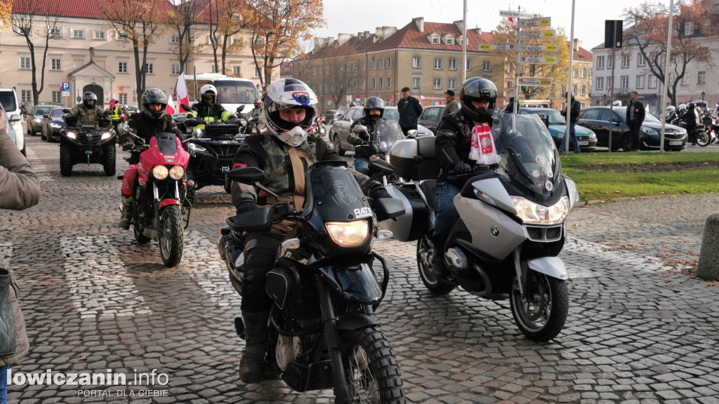 Łowicka Parada Motocyklowa Szlakiem Niepodległości
