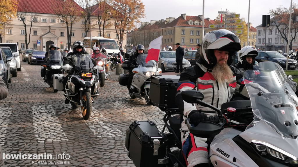 Łowicka Parada Motocyklowa Szlakiem Niepodległości
