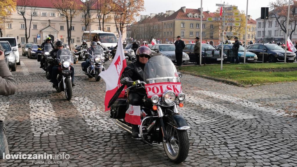 Łowicka Parada Motocyklowa Szlakiem Niepodległości