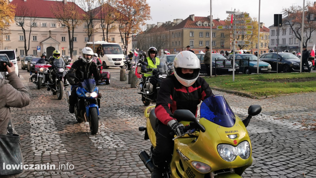 Łowicka Parada Motocyklowa Szlakiem Niepodległości