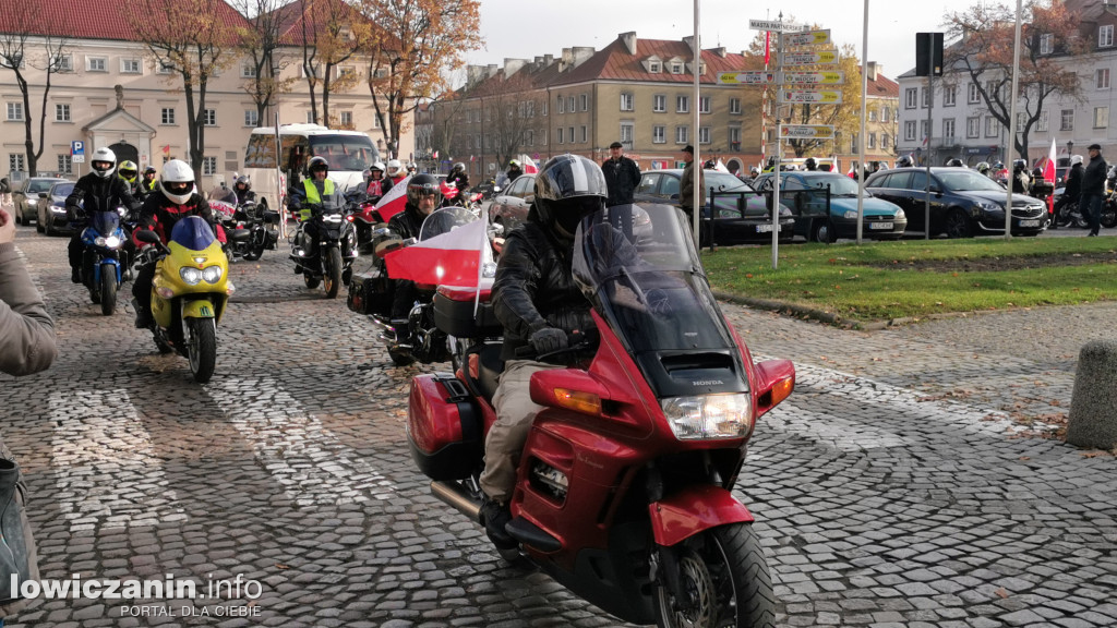 Łowicka Parada Motocyklowa Szlakiem Niepodległości