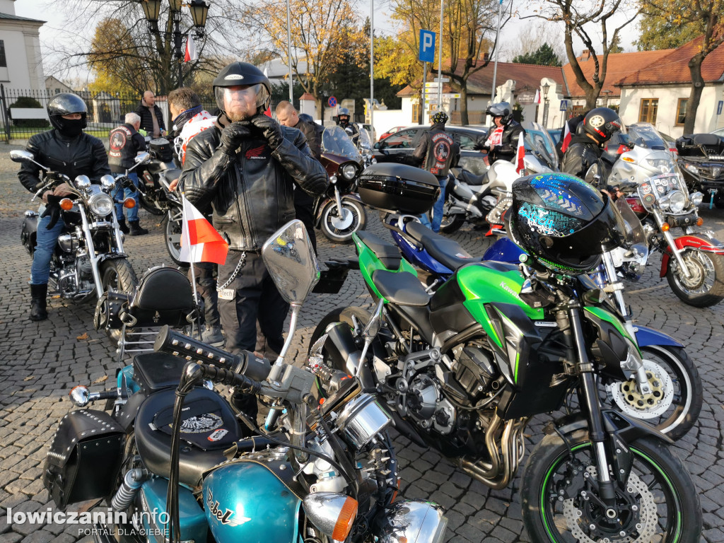Łowicka Parada Motocyklowa Szlakiem Niepodległości