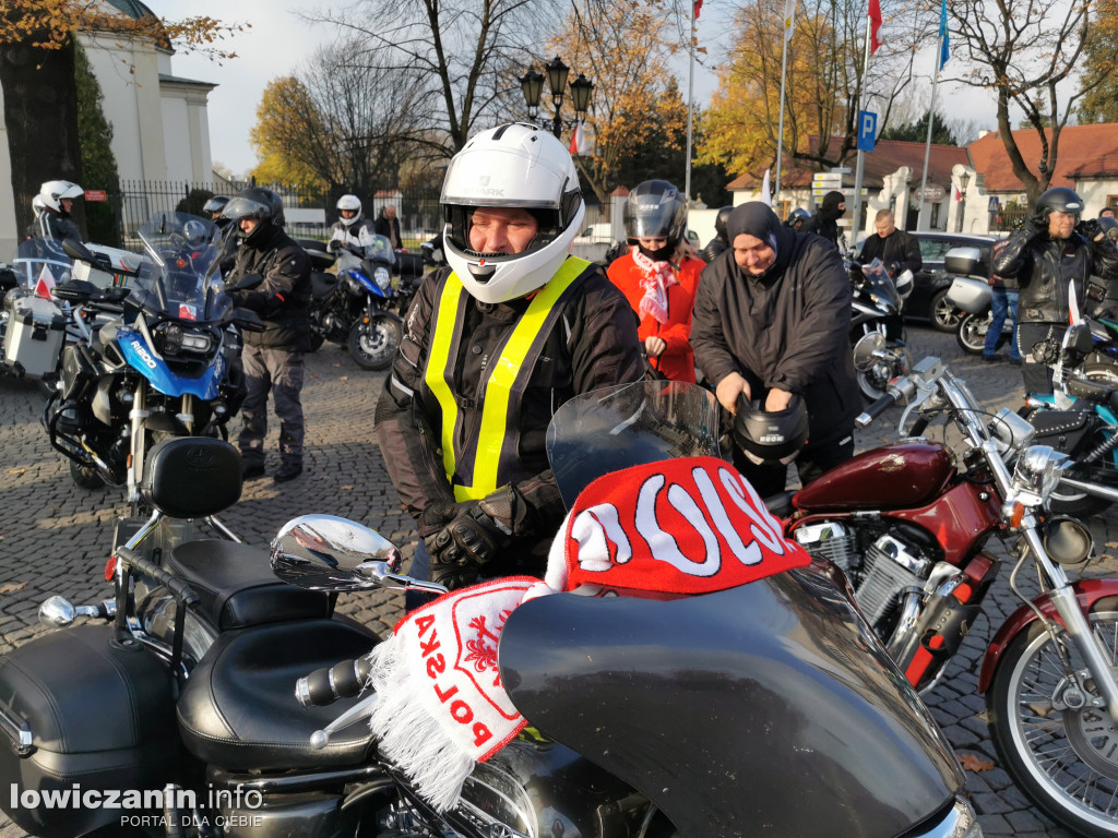Łowicka Parada Motocyklowa Szlakiem Niepodległości