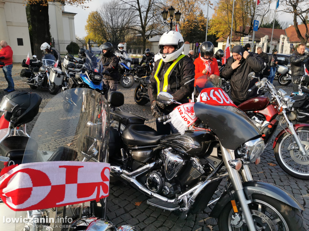 Łowicka Parada Motocyklowa Szlakiem Niepodległości