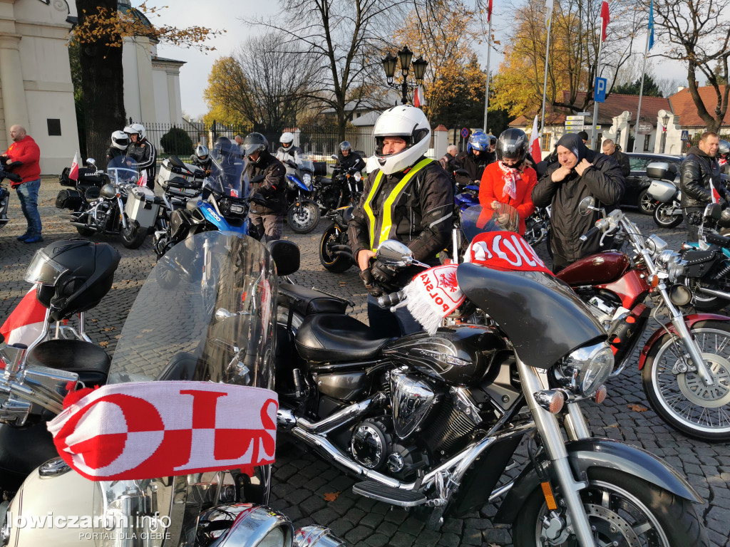 Łowicka Parada Motocyklowa Szlakiem Niepodległości