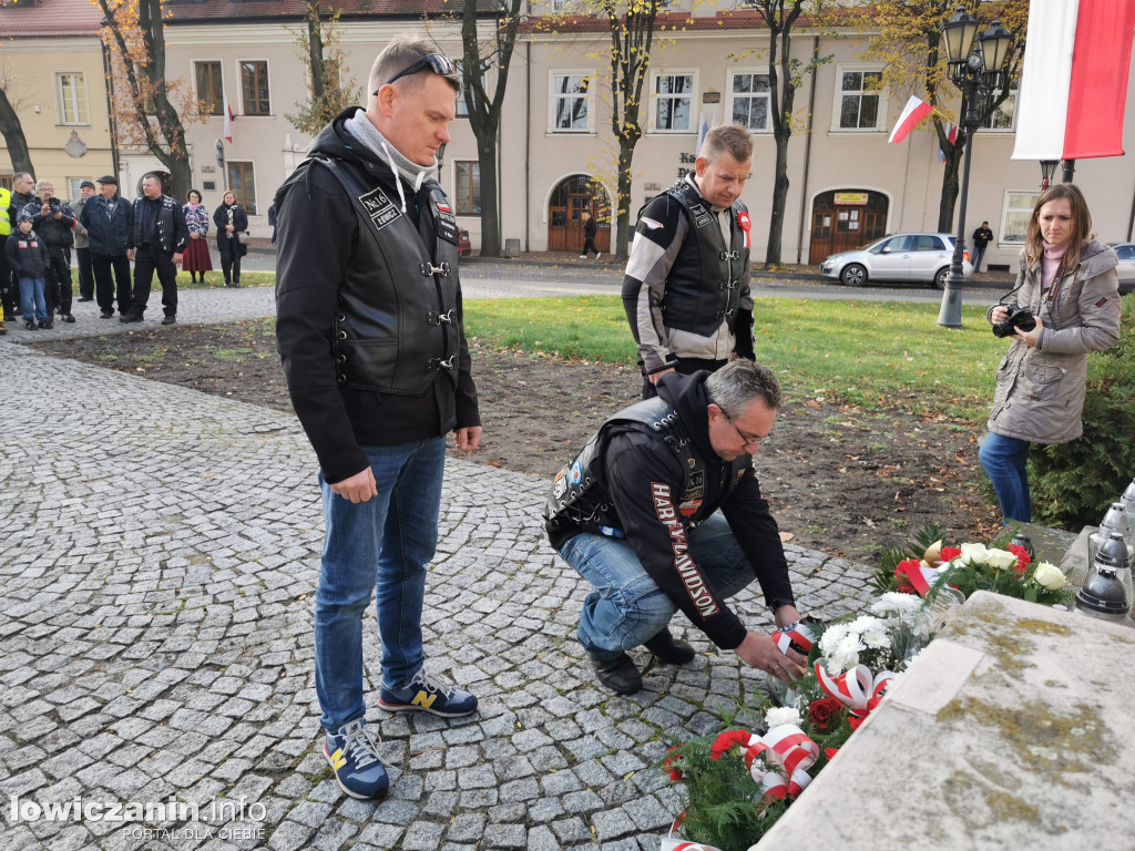 Łowicka Parada Motocyklowa Szlakiem Niepodległości