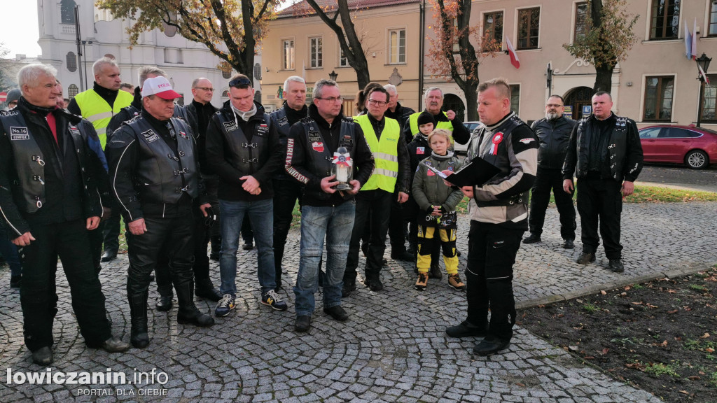 Łowicka Parada Motocyklowa Szlakiem Niepodległości