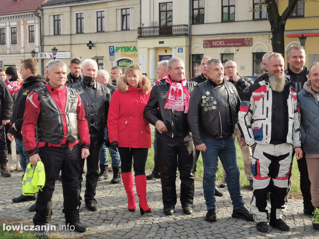 Łowicka Parada Motocyklowa Szlakiem Niepodległości