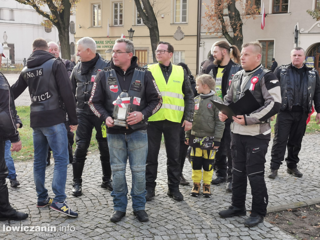 Łowicka Parada Motocyklowa Szlakiem Niepodległości