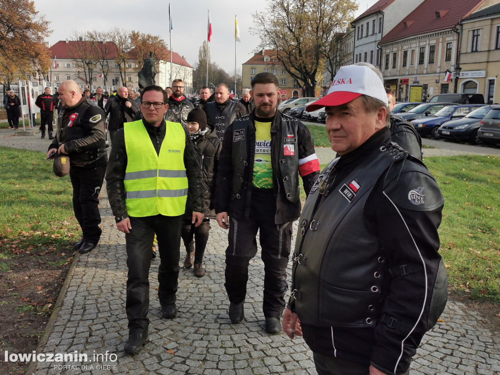 Łowicka Parada Motocyklowa Szlakiem Niepodległości